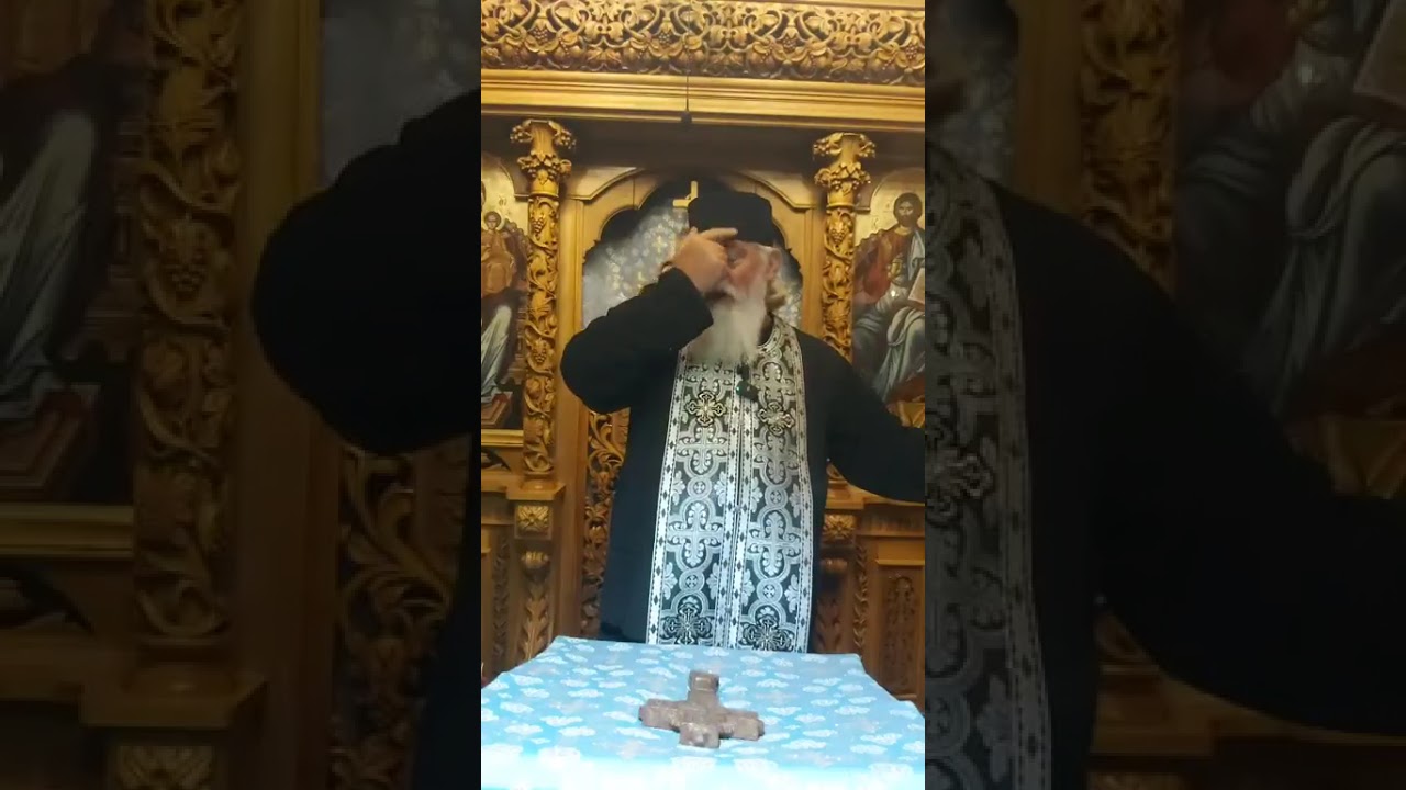 Cuvânt la Denia de Luni în Prima Săptămână a Postului Mare - Pr. Calistrat 