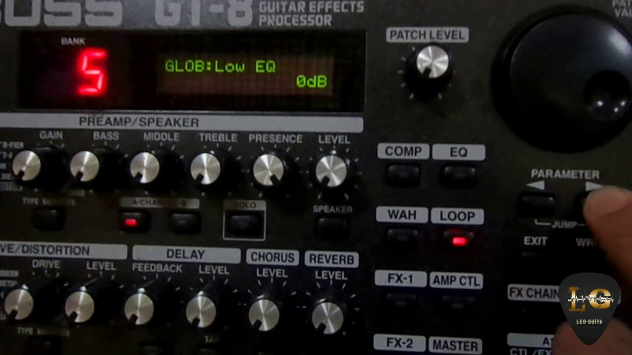Global Eq Boss GT8 - Dica !!