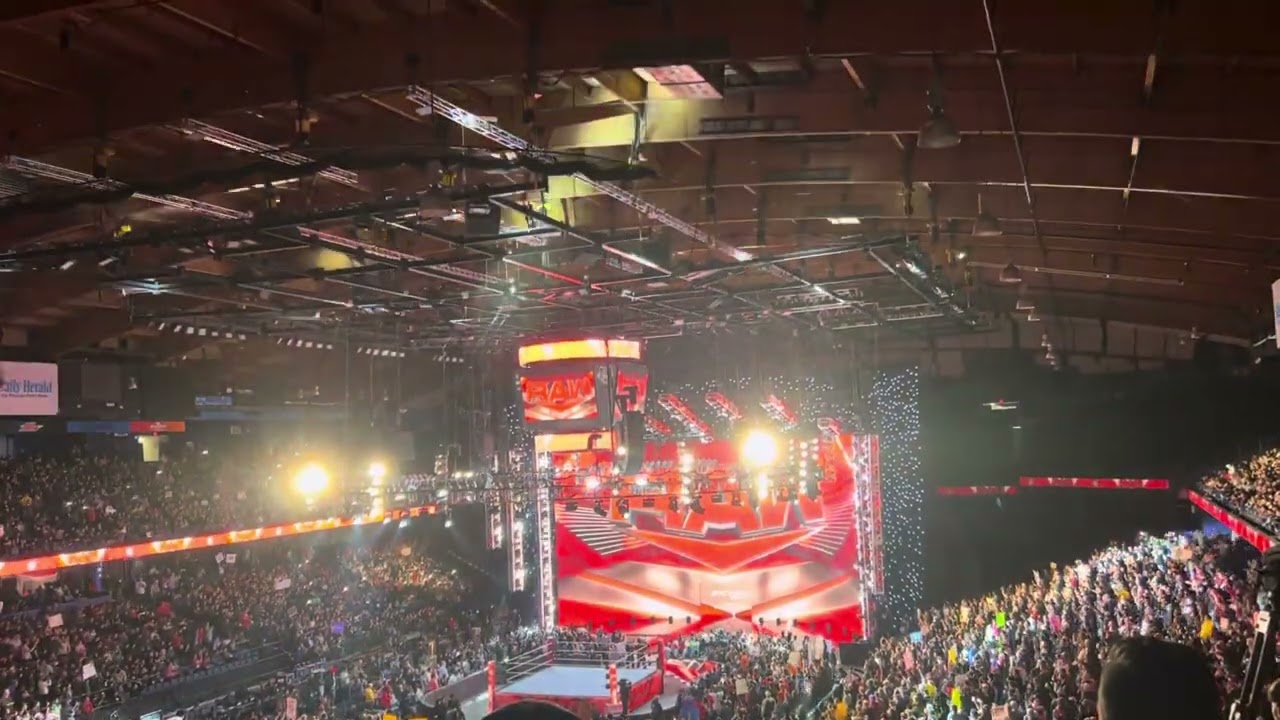 WWE Raw intro April 24th 2023