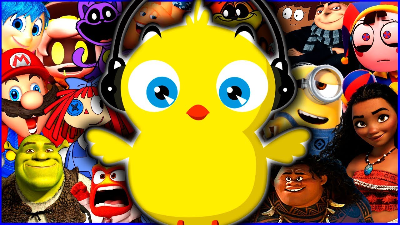 PULCINO PIO SONG 🐥 The Little Chick Cheep PART 2 feat. The Amazing Digital Circus