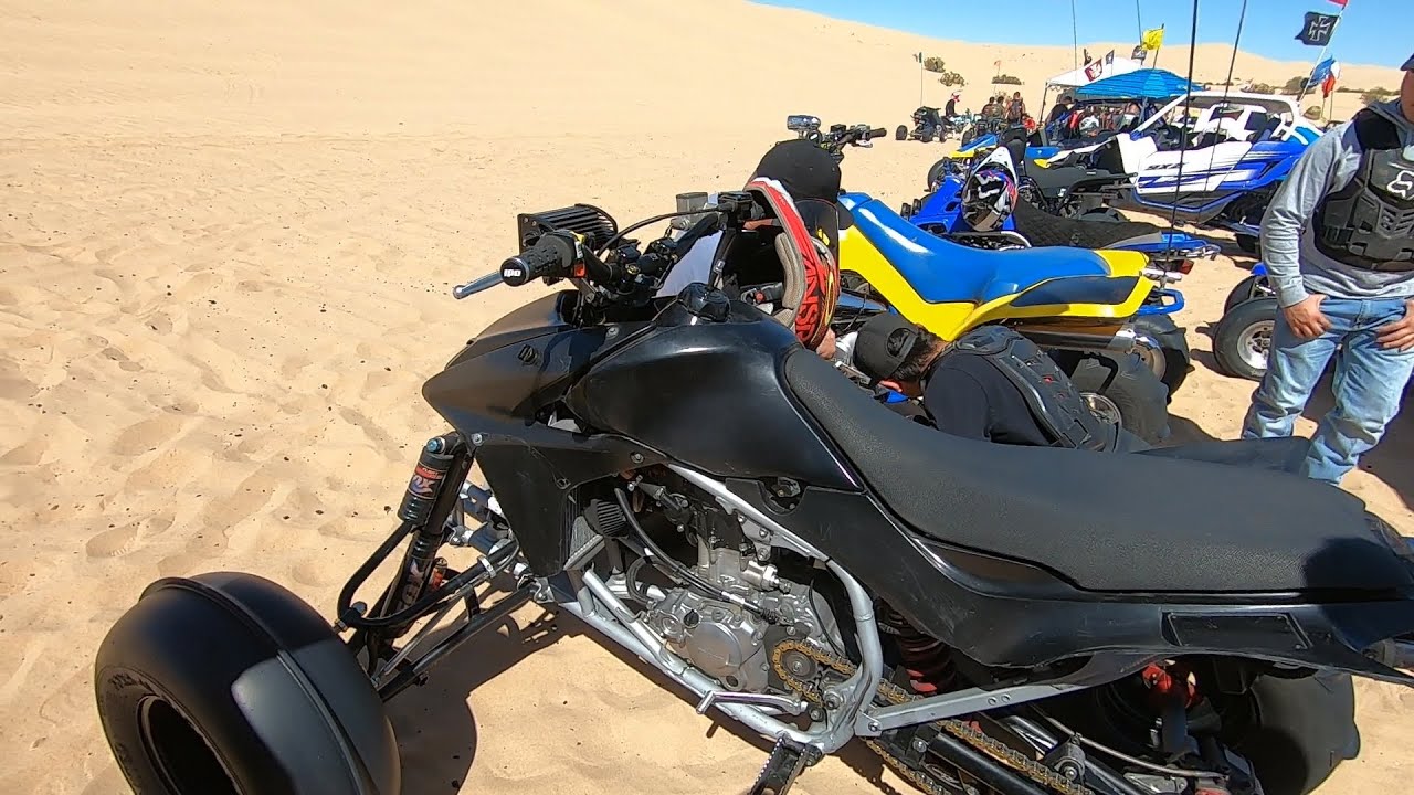 The Fastest Honda TRX450R at Glamis ATV Takeover build walk around