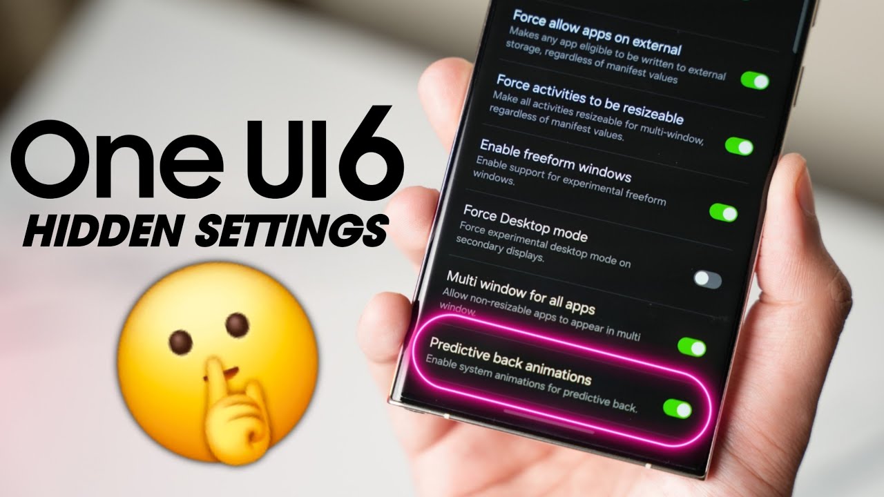 Samsung One Ui 6 Hidden Settings That No One Talked About!!