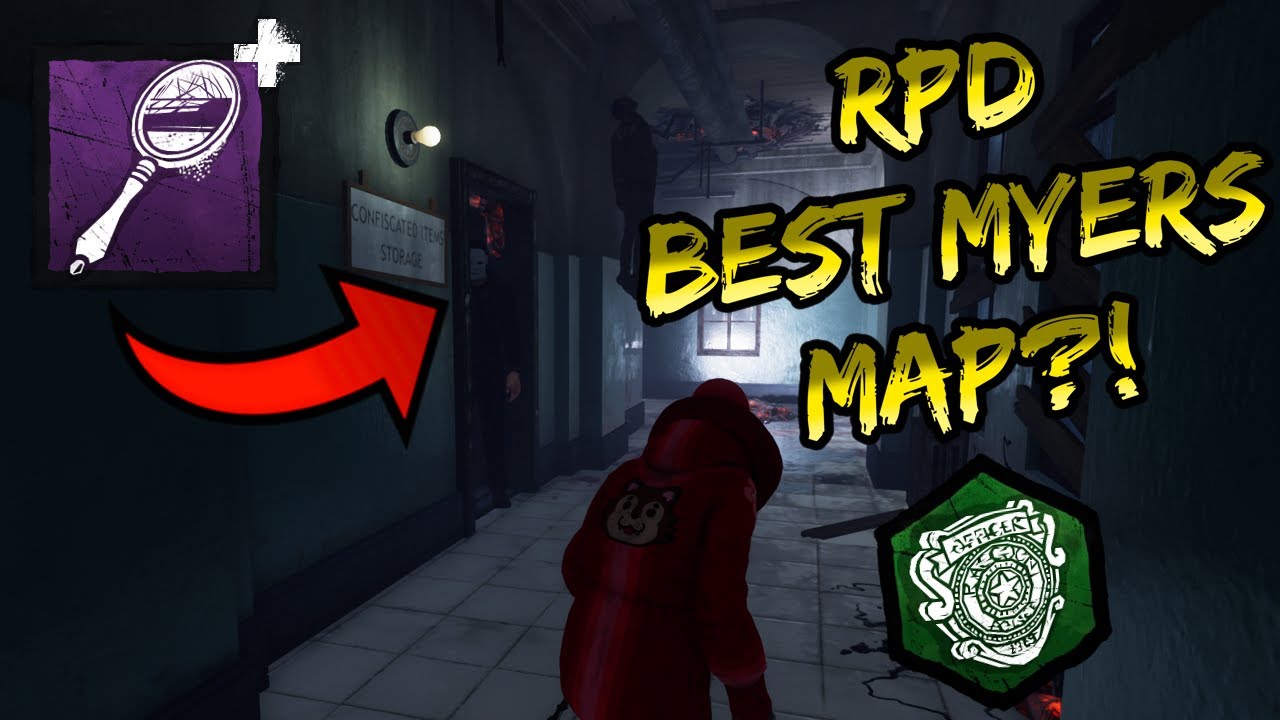 IS RPD THE BEST JUMPSCARE MYERS MAP?! | Dead by Daylight