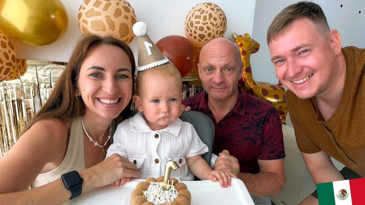 NUESTRO BEBÉ MEXICANO CUMPLE 1 AÑO 🎉🇲🇽