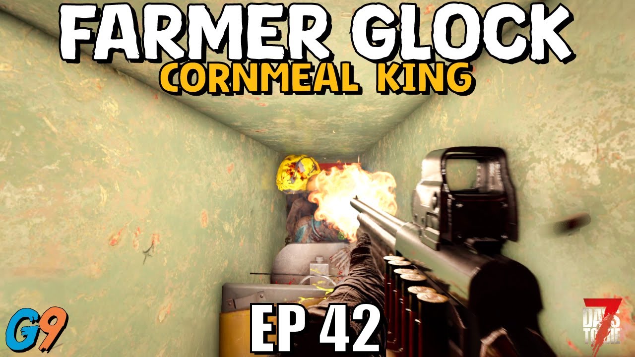 7 Days To Die &ndash; Farmer Glock EP42 (To dużo obrażeń)