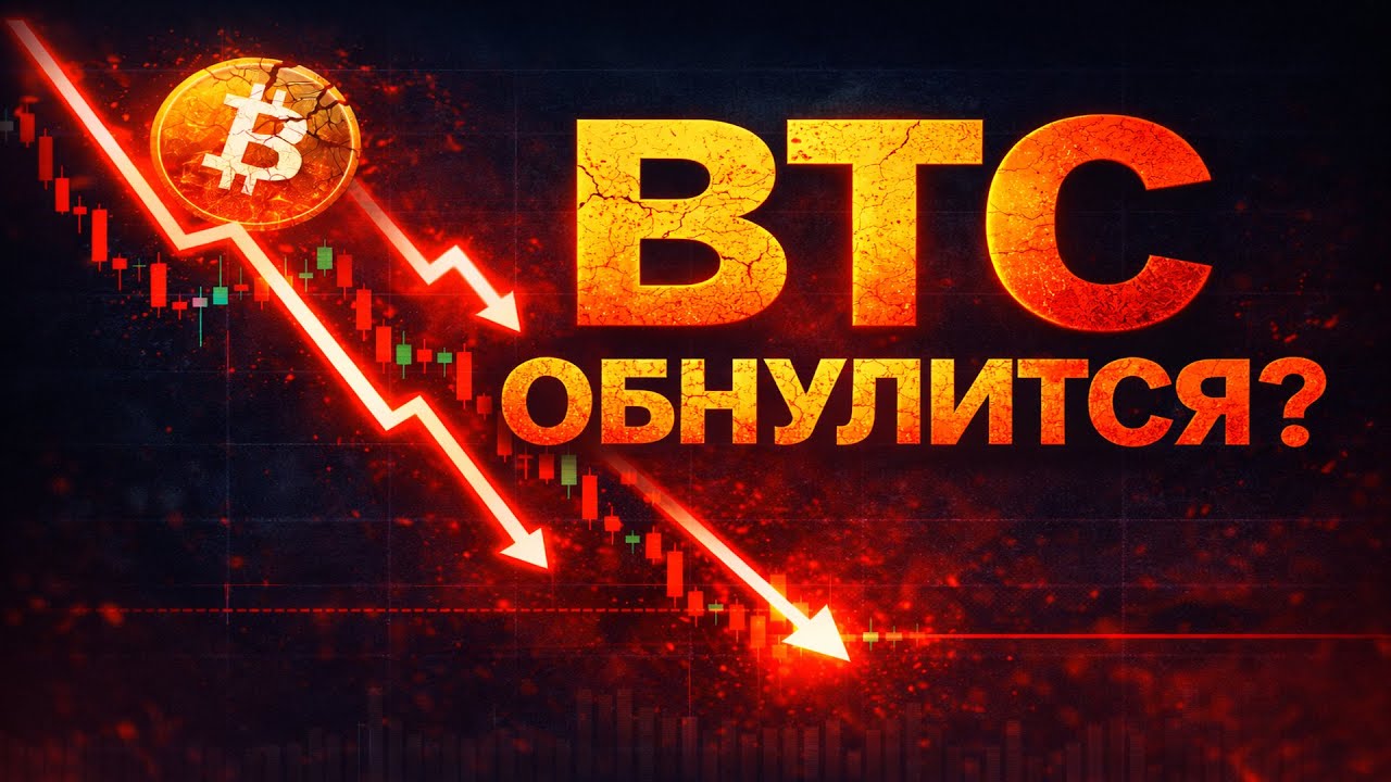 БИТКОИН ОБНУЛИТСЯ? BTC = 0? АЛЬТСЕЗОНА НЕ БУДЕТ? BTC, ETH, ZEC! АНАЛИЗ БИТКОЙНА И АЛЬТКОИНОВ