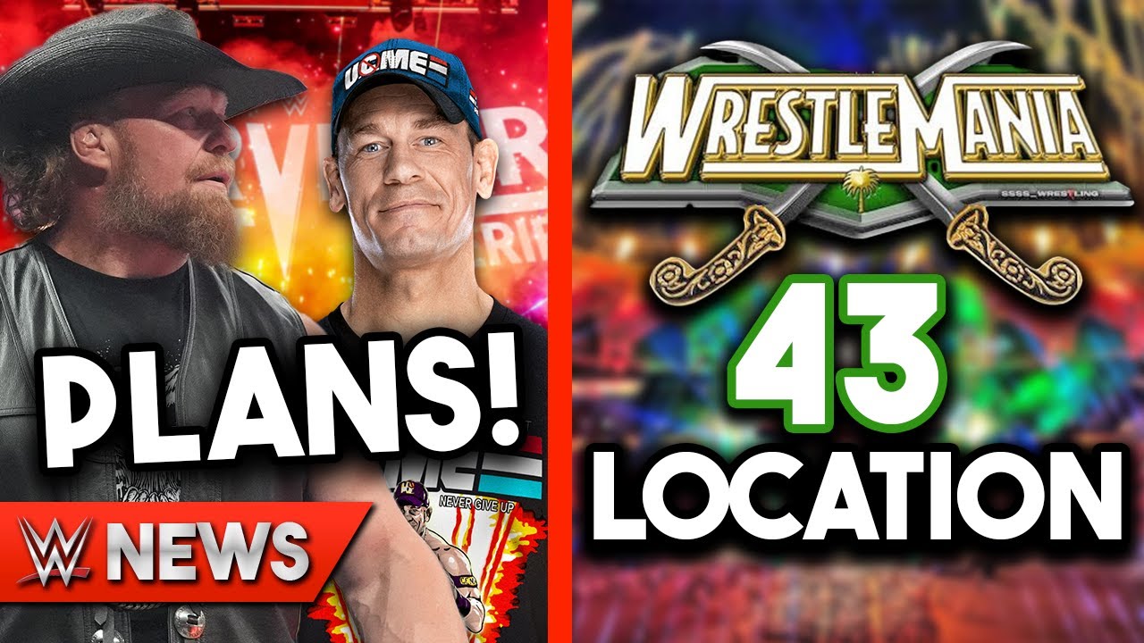 Brock Lesnar vs John Cena PLANS!! WrestleMania 43 LOCATION!!! - WWE Wrestling News & Rumors!