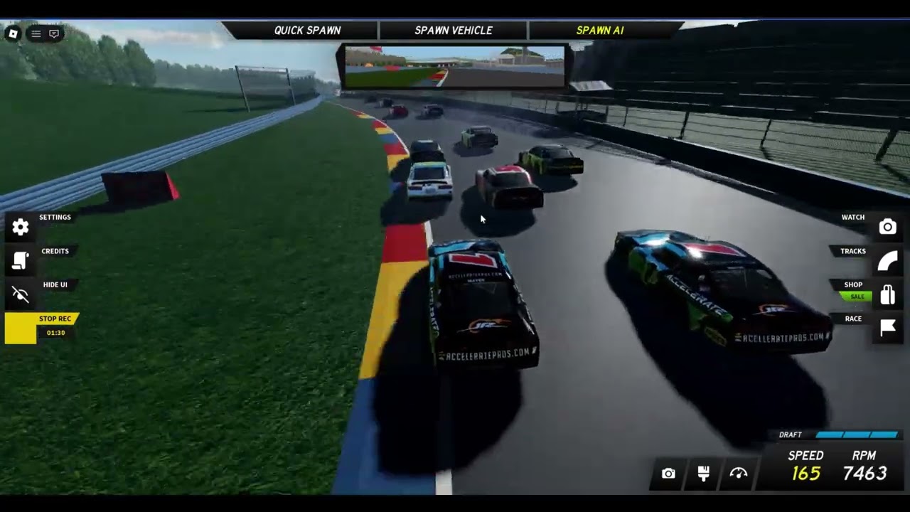 pummu talladega testing watkins glen ai