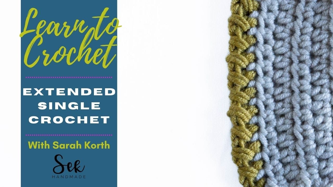 Easy & Quick Crochet Border the Wrapped Puff Stitch, Great for Blankets, Shawls, Cardigans and More