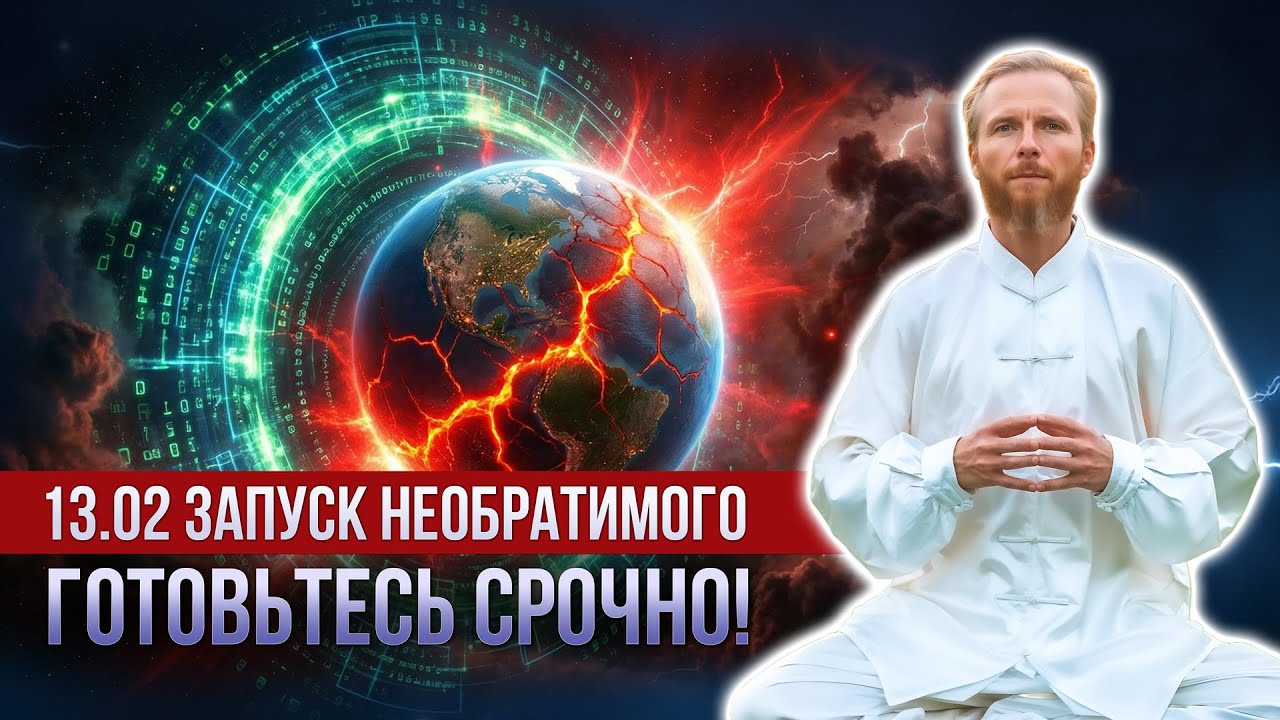 В Пятницу 13.02 начнётся то, к чему человечество не готово!