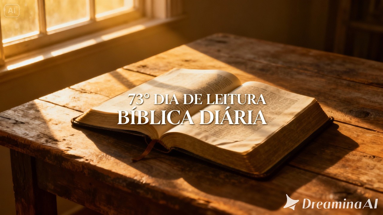 73º DIA DE LEITURA BÍBLICA DIÁRIA 73/365 2026