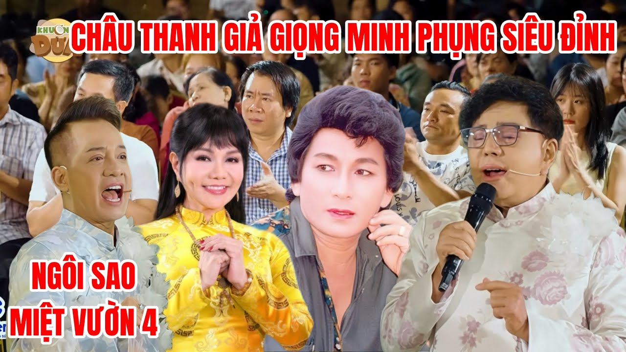Minh Nhí, Ngọc Huyền hết hồn khi Châu Thanh giả giọng Minh Phụng siêu đỉnh| Ngôi Sao Miệt Vườn 4 