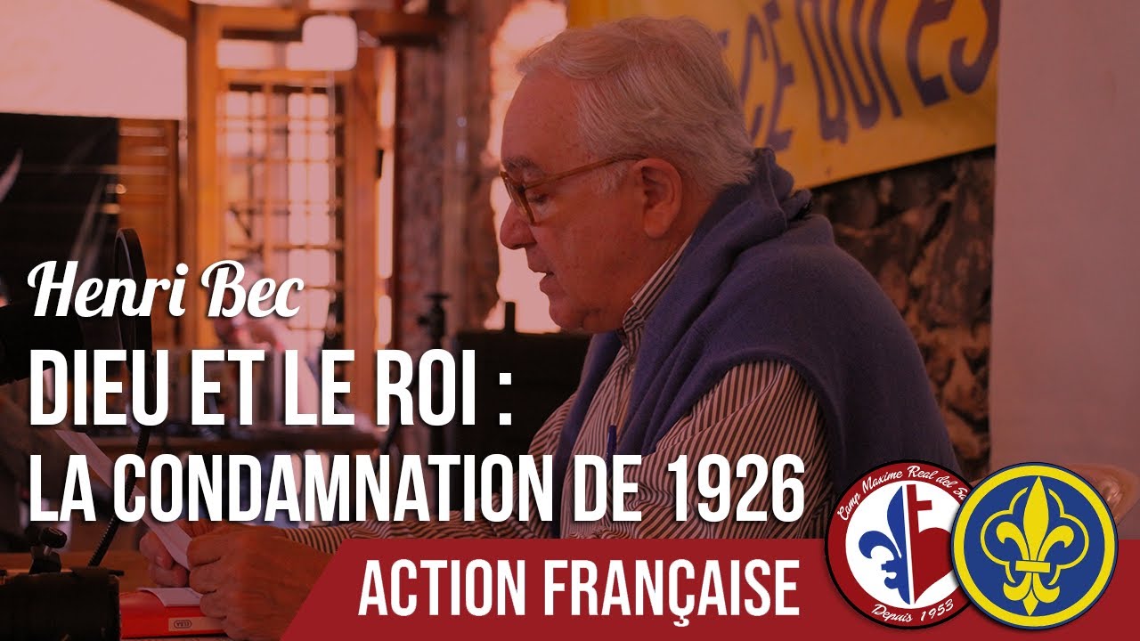 La Condamnation de 1926 par Henri Bec