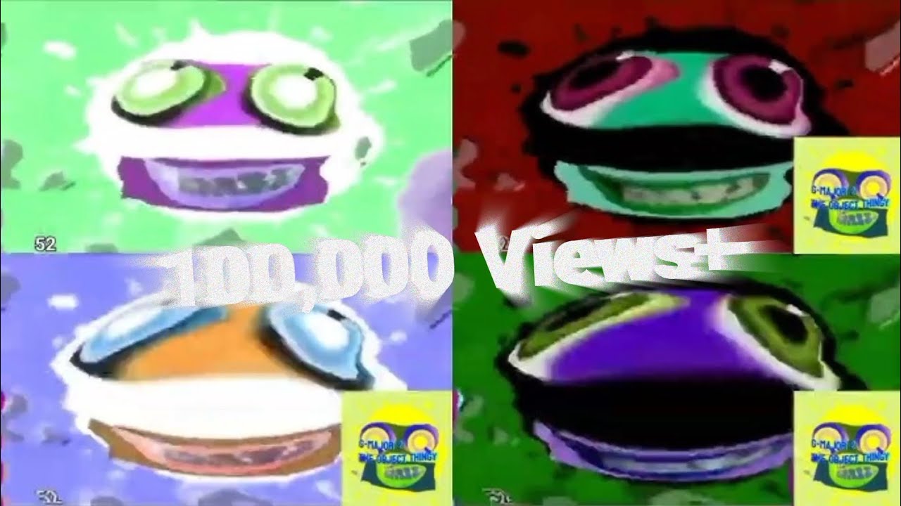 (🏆MOST POPULAR Video!🥇) Klasky Csupo in G Major Collection (0-100) in 4 Different Powers