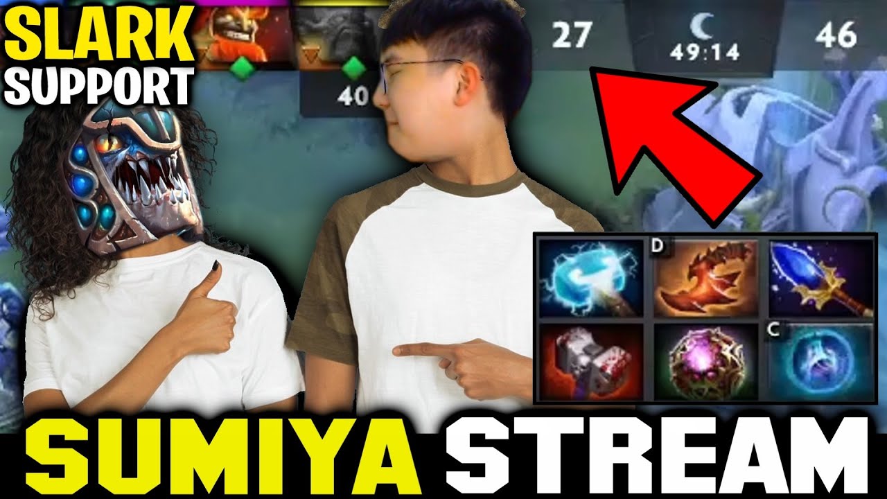 Unreal Comeback with Toxic Slark Support | Sumiya Stream Moment #3075