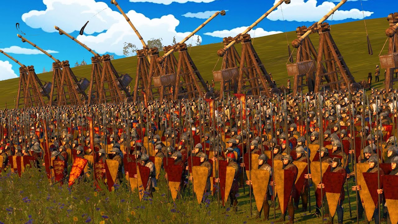 Medieval Army of England Assembles for WAR! - Total War: Medieval 3 Mod #2