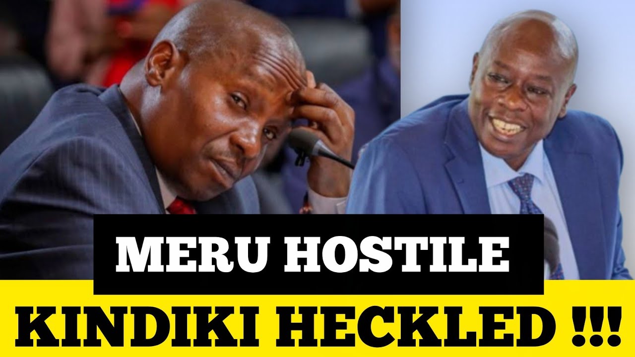 KINDIKI'S rude SHOCK in Meru as residents chant WANTAM 