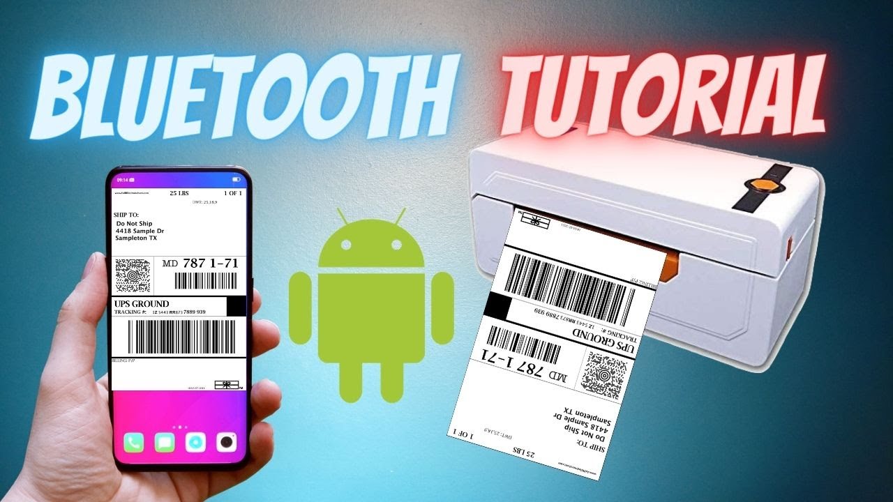Beeprt By426bt Bluetooth Thermal Printing Tutorial and Setup for Android Phones on Ebay and Poshmark
