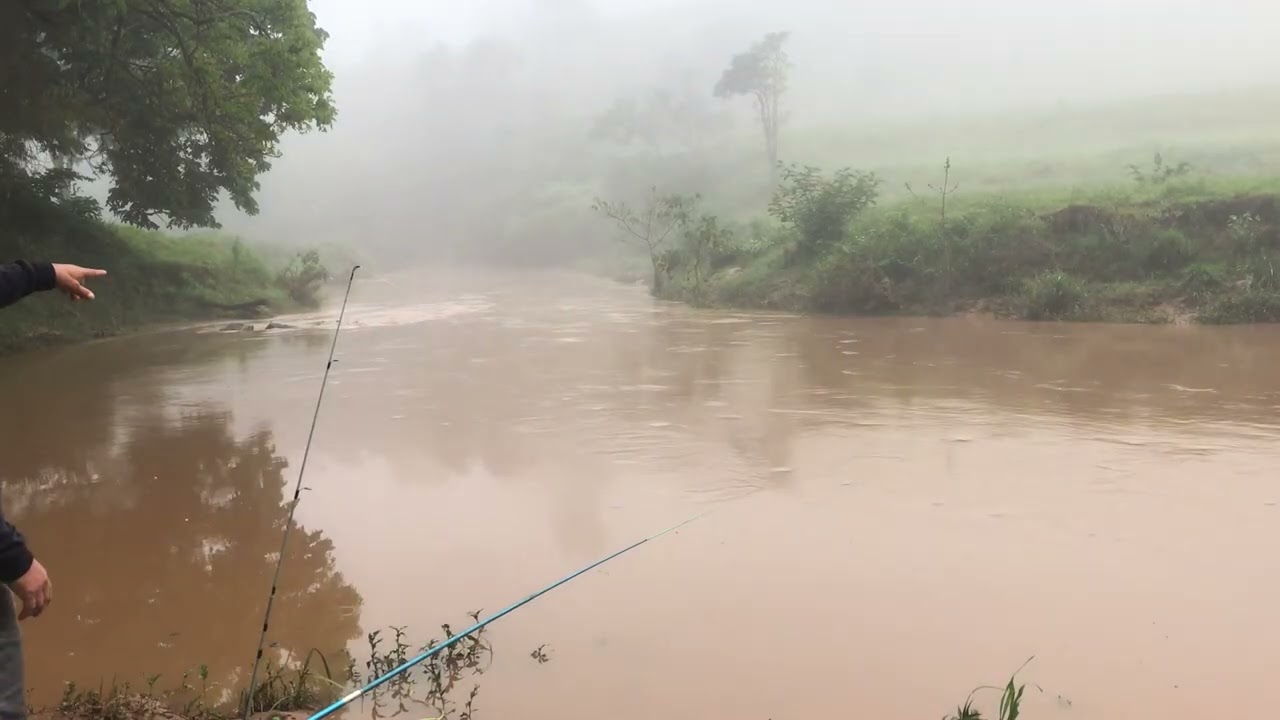 Pescaria no rio turvo , duas barras MG.