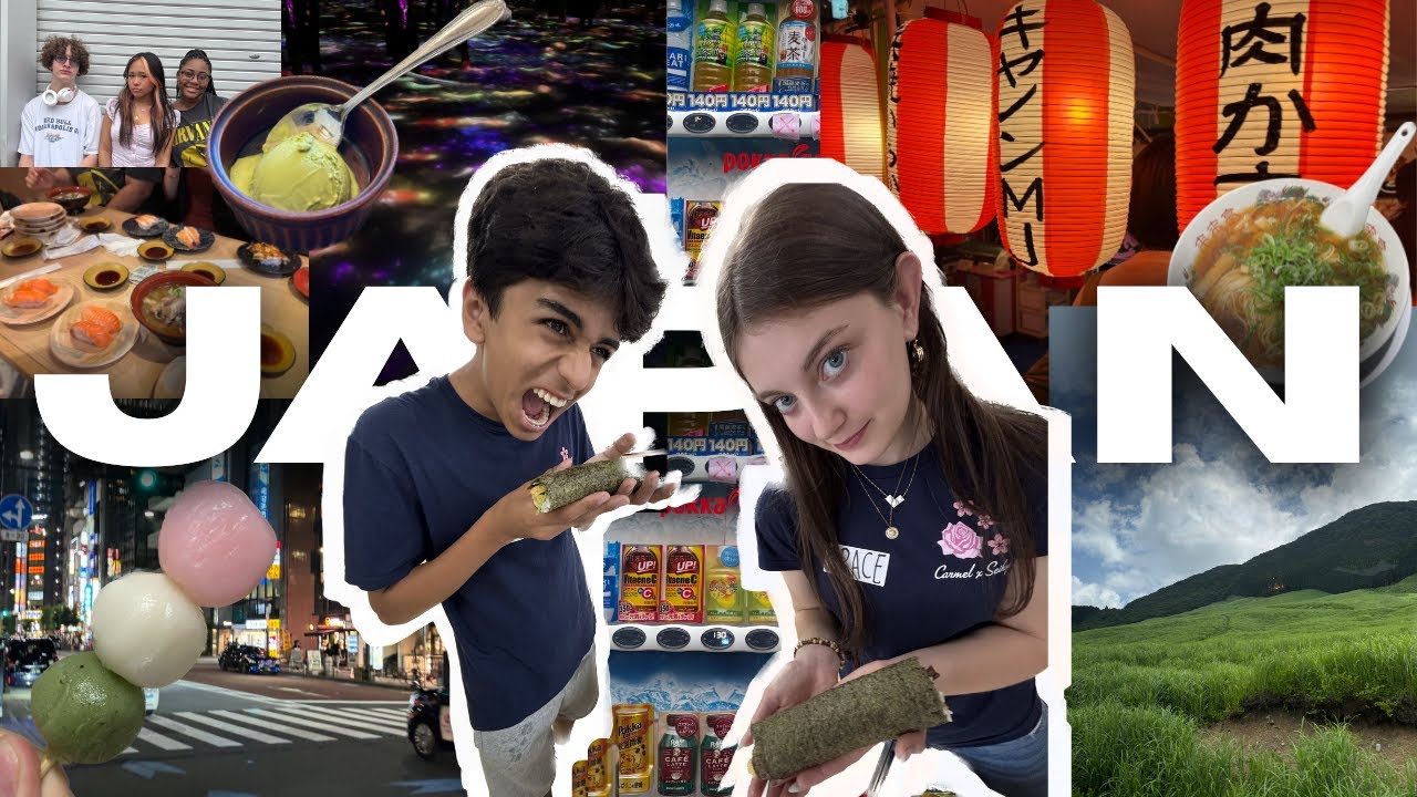 high school exchange students in japan vlog !! ⛩️🍥  ep. 1 - TOKYO