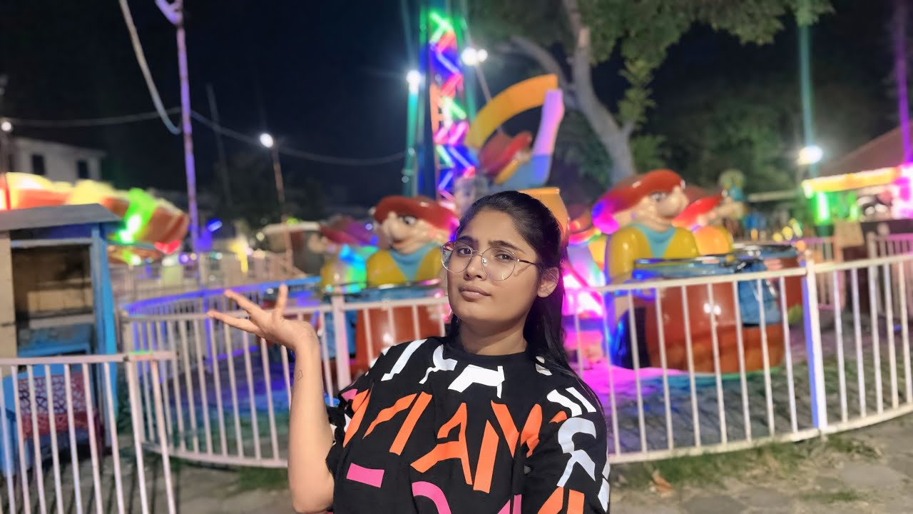 Exploring Amusement Park in diamond city| Rides, Fun & Food