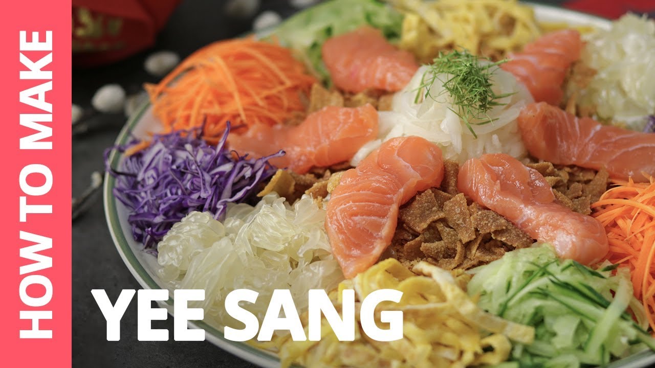How to make Yee Sang 