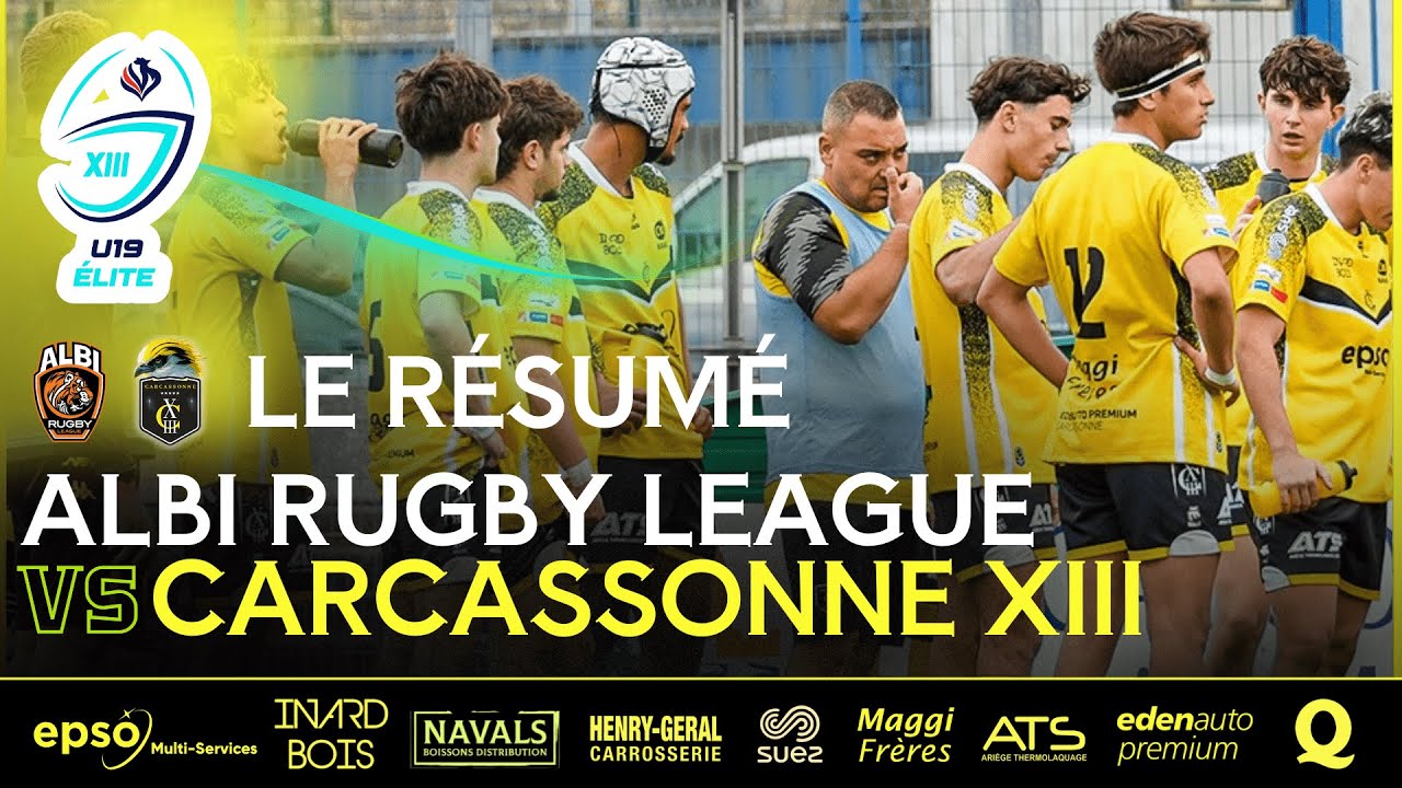 U19 - J5 - Albi Rugby League XIII vs Carcassonne XIII