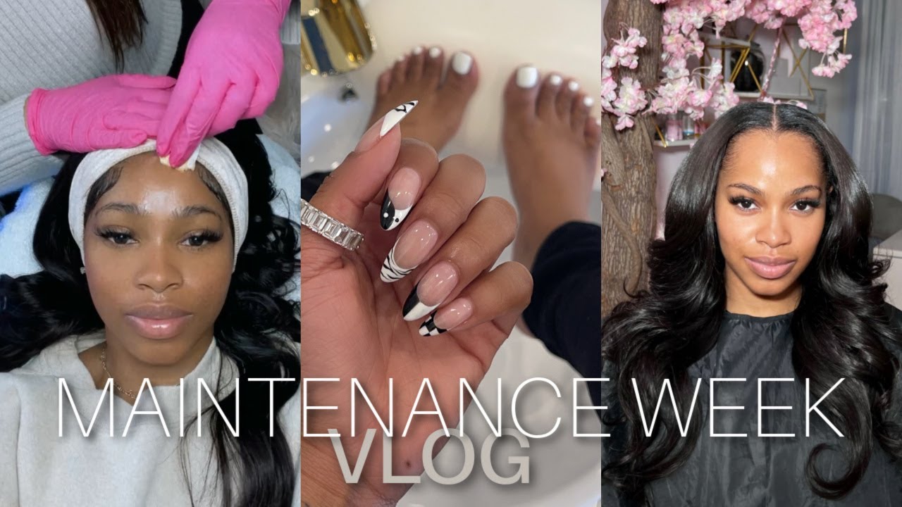 $1000 MAINTENANCE VLOG | 1ST CHEMICAL PEEL, BIG CHOP, LASER HAIR REMOVAL, LASHES + MORE