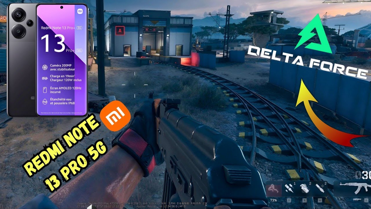 Delta Force Mobile en Xiaomi Redmi Note 13 Pro 5G | Gameplay en Alta Calidad 🔥