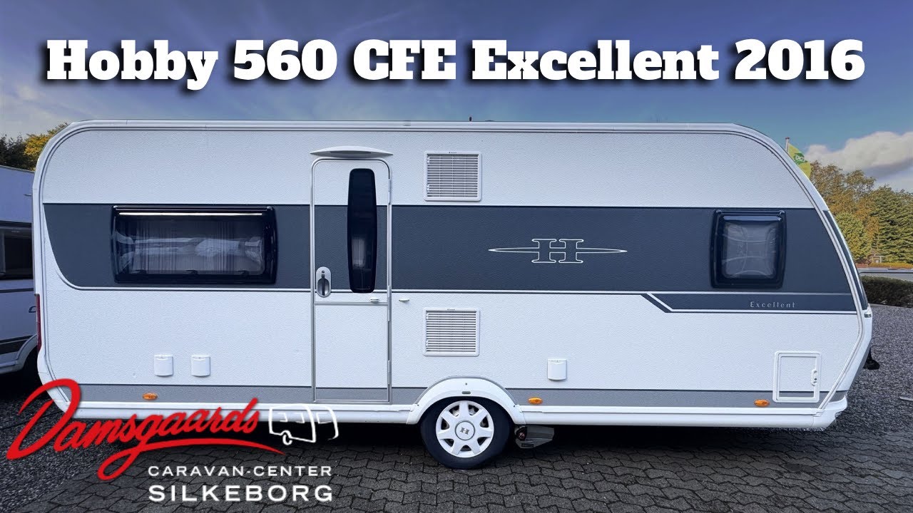 Hobby 560 CFE Excellent 2016 - Hos Damsgaards Caravan Center