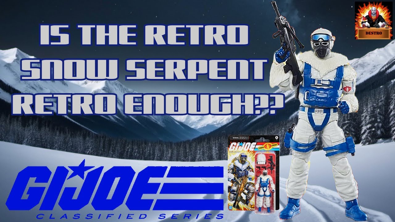 G I Joe Classified Retro Snow Serpent Review