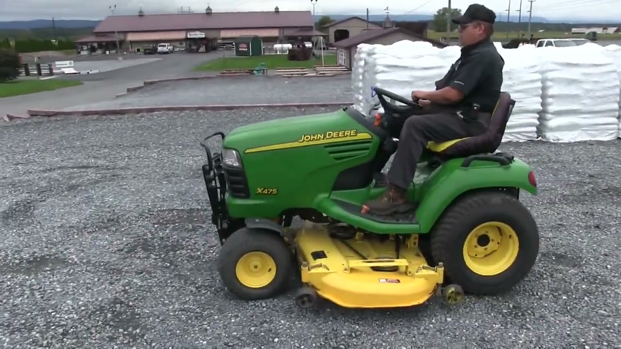 JOHN DEERE X475 For Sale