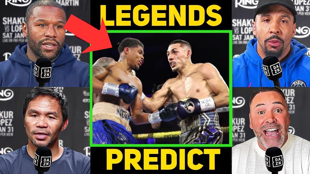 SHOCKING Breakdown! Boxing Legends Can’t Agree on Shakur vs Teofimo