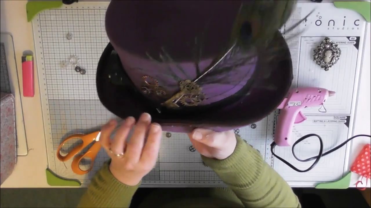 How to Decorate Top Hat Steampunk Style