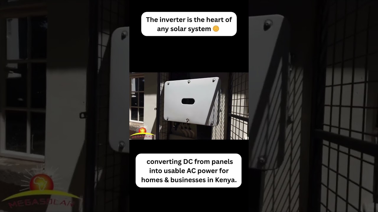 How Solar inverters work.      
