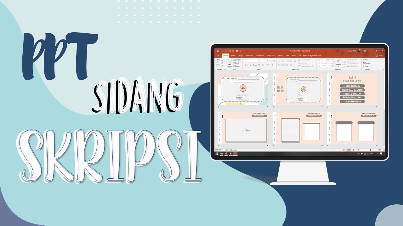 Membuat PPT Sidang Skripsi yang Menarik #1