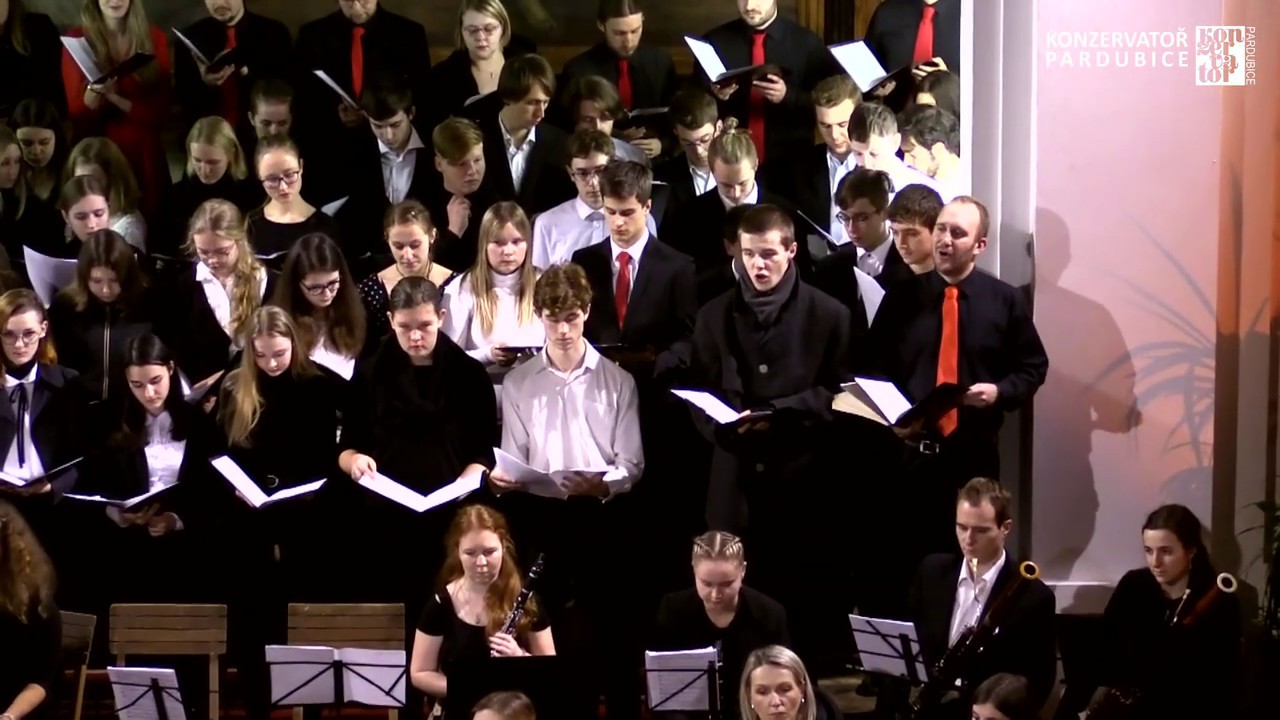 2019 12 19 Vánoční koncert Symfonického orchestru Konzervatoře Pardubice