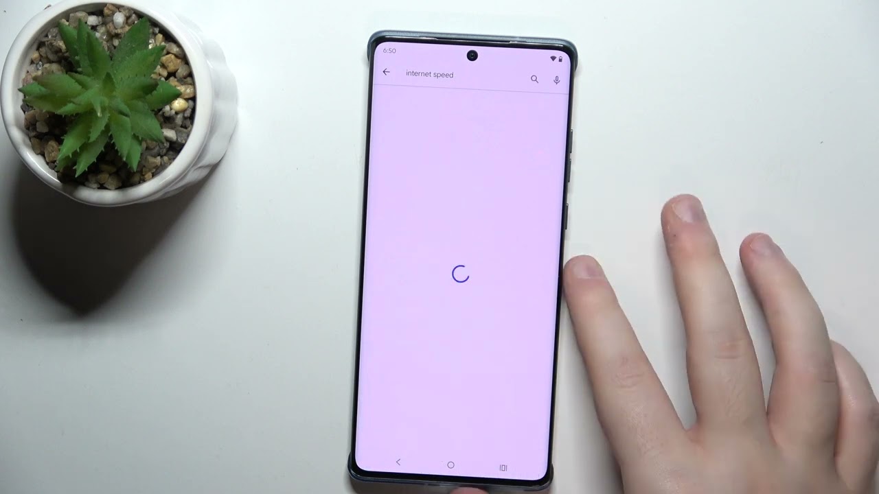 How to Display Internet Speed on Motorola Edge 50 Fusion Status Bar