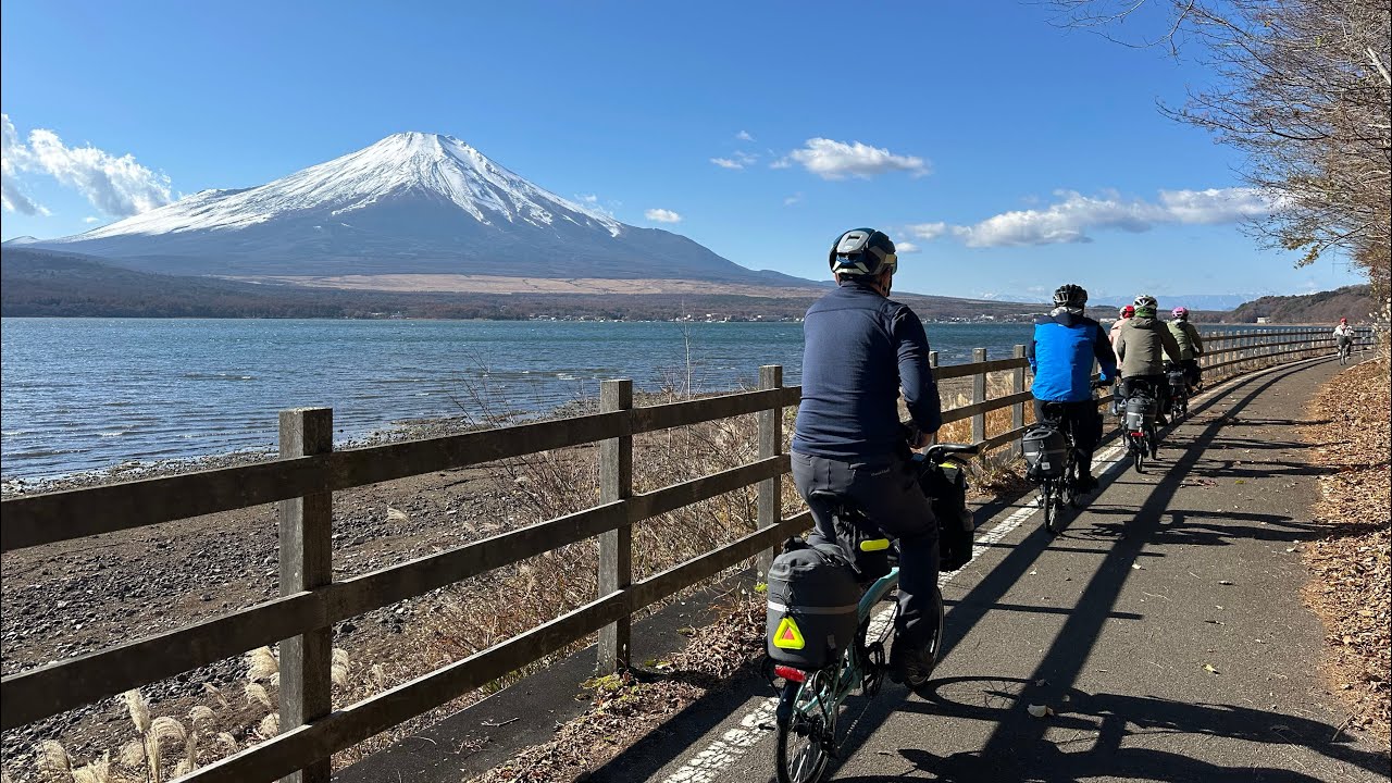 富士五湖+田貫湖 2025 11月 Brompton Fuji Five Lakes Japan 