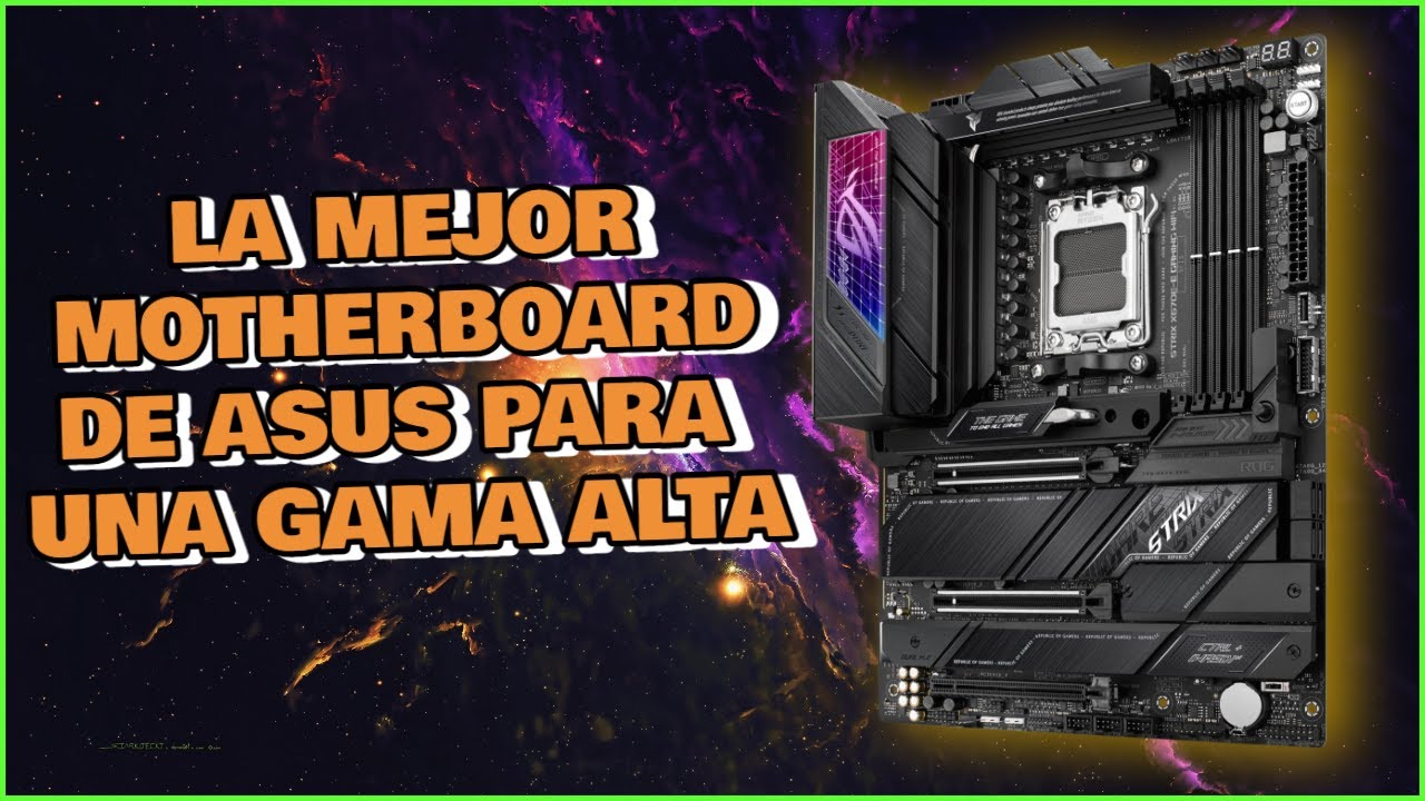 ASUS ROG STRIX X670E-E GAMING WIFI REVIEW ESPAÑOL