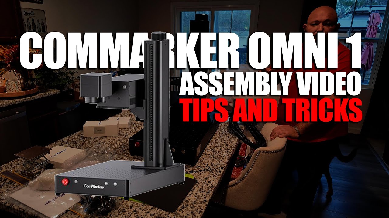 New ComMarker Onmi 1 5w UV laser, I'm showing my tips and tricks to get the best of your laser