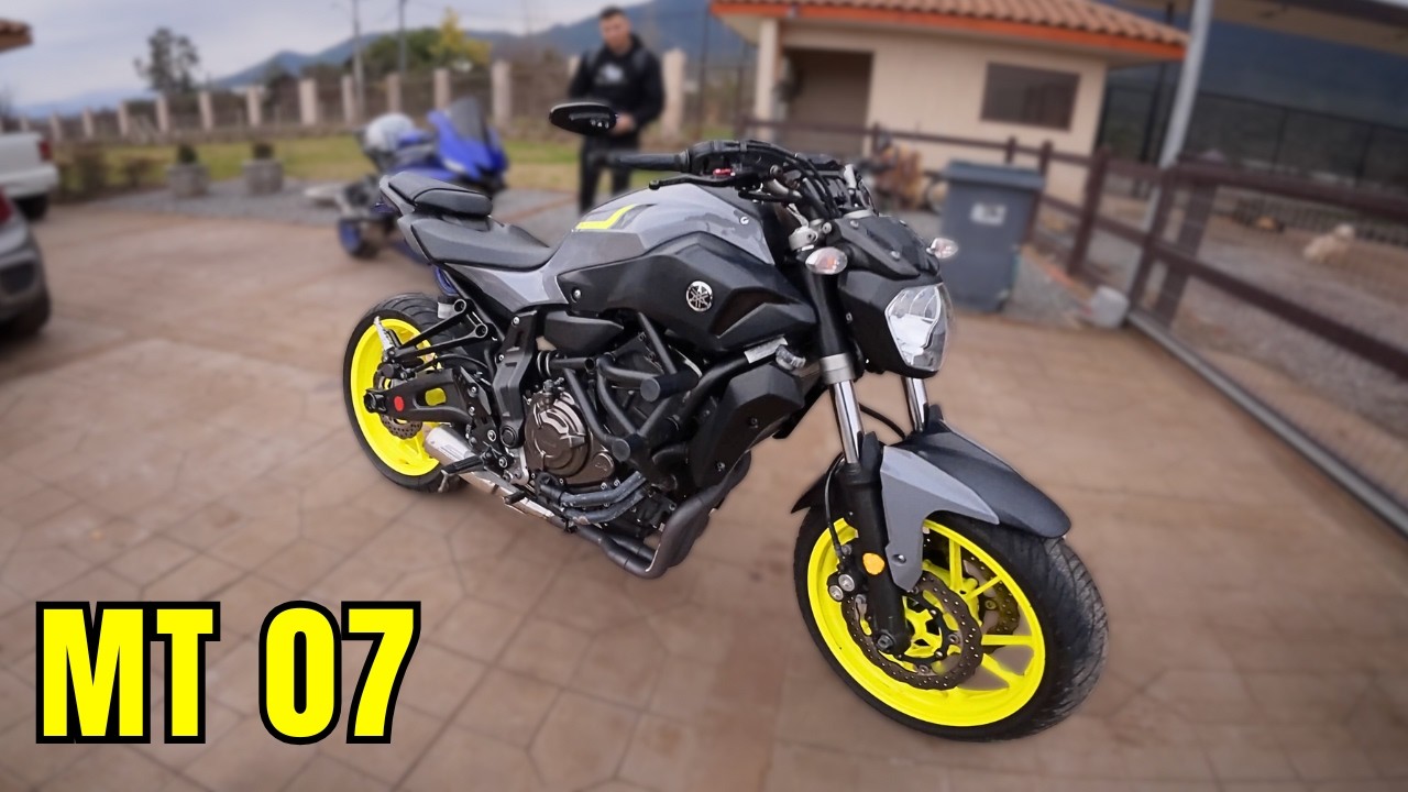 ¡Compré una Yamaha MT‑07! 🤯  por segunda vez
