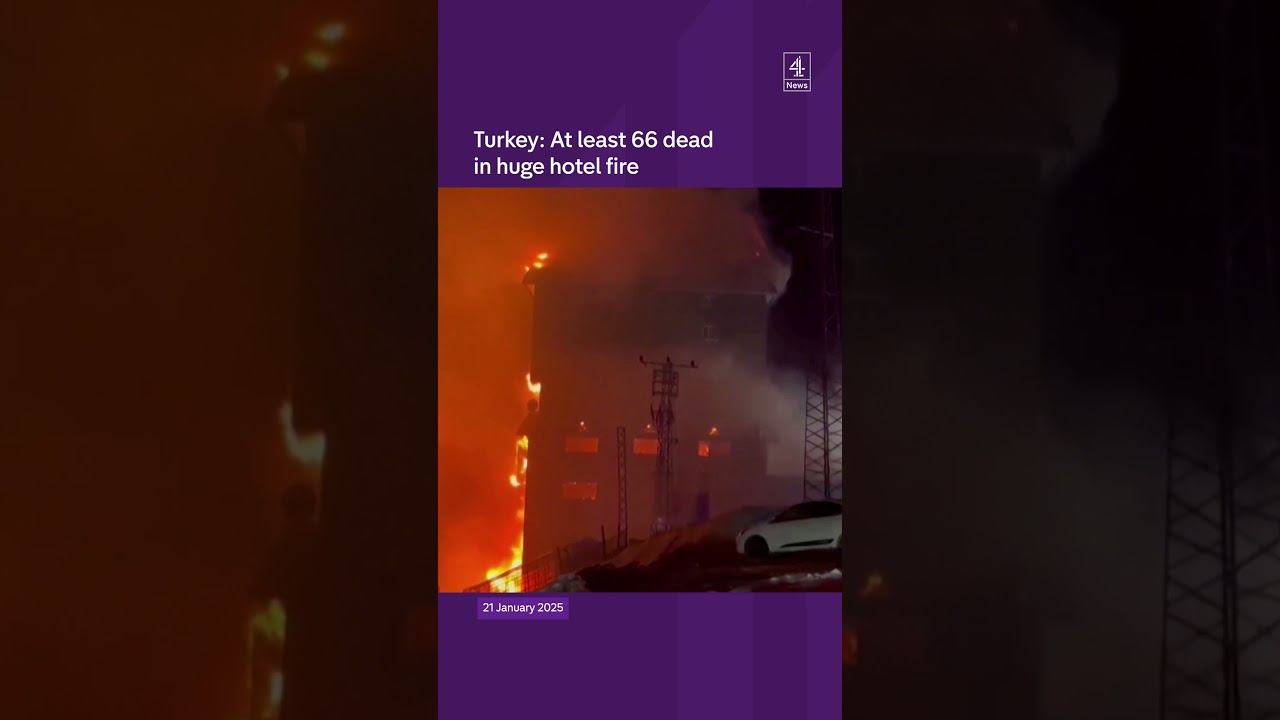 Turkey hotel fire kills 66