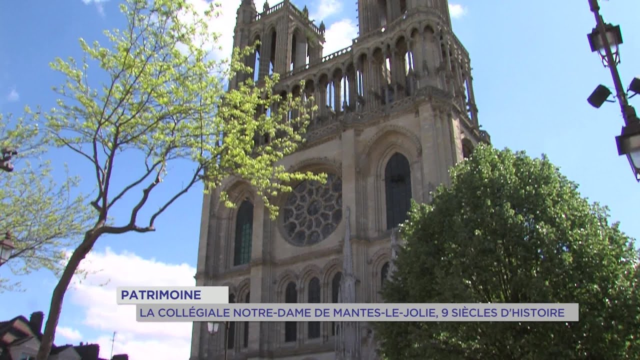 Yvelines | Patrimoine : La Collégiale Notre-Dame de Mantes-la-Jolie, 9 siècles d'histoire