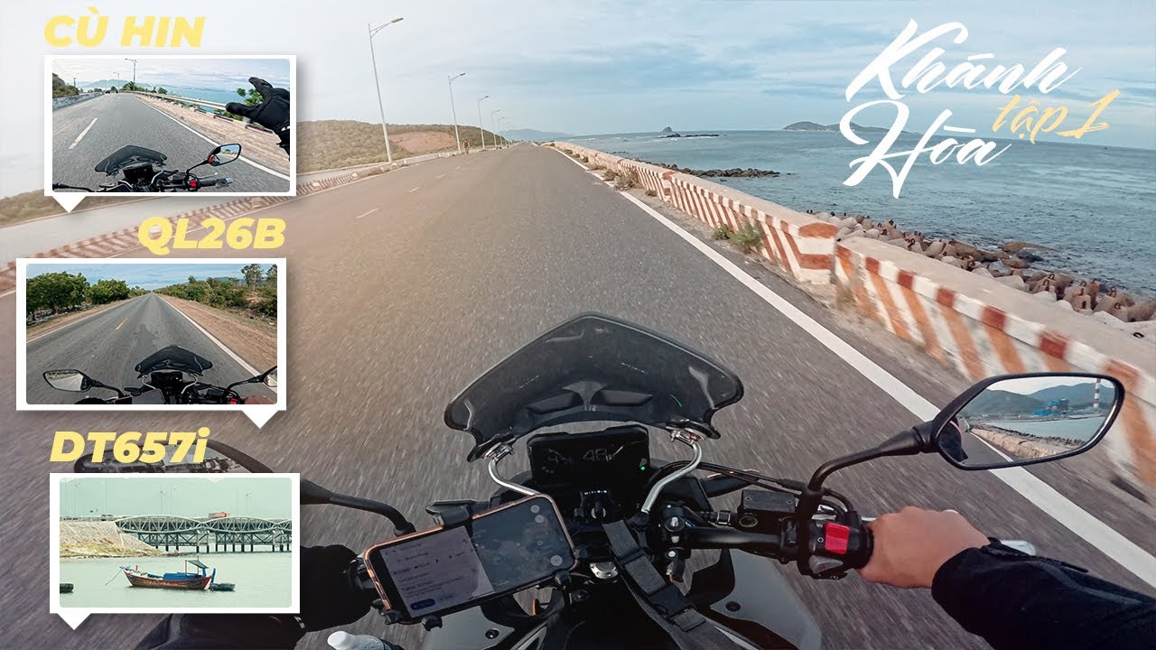 Khánh Hòa T1 | Đường đi vào Nha Trang thay thế QL1A - DT657i qua đèo Cù Hin cực đẹp #TNCDV