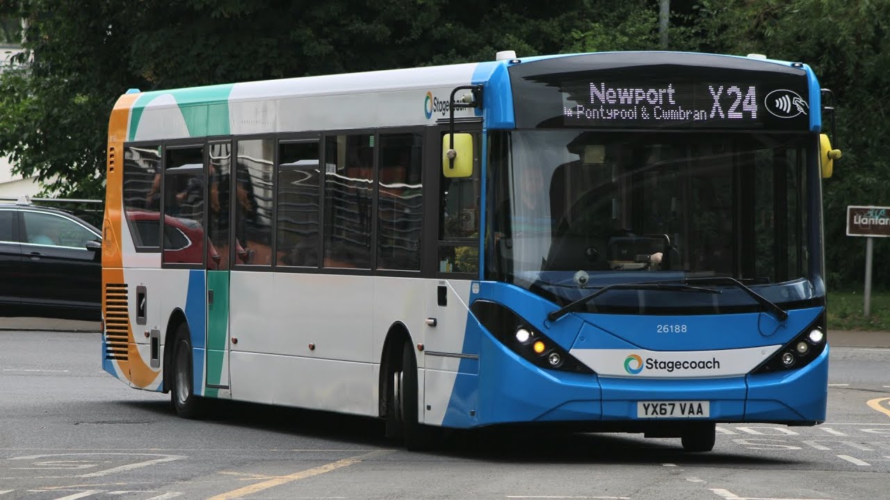 Thrash - Stagecoach South Wales 26188 - Route X24