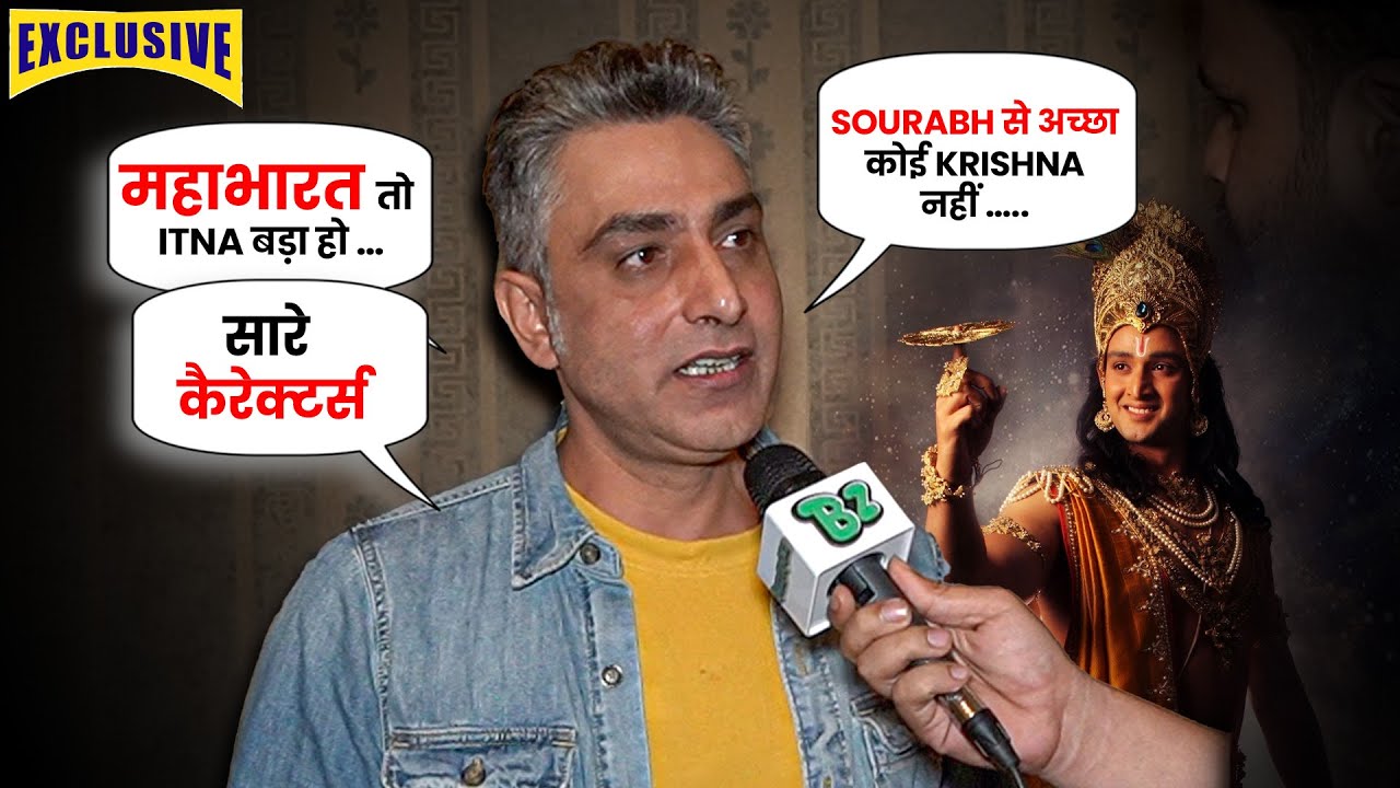 Praneet Bhatt Aka Shakuni Mama Gets Candid on Sourabh Raj as Krishna , Mahabharat and more