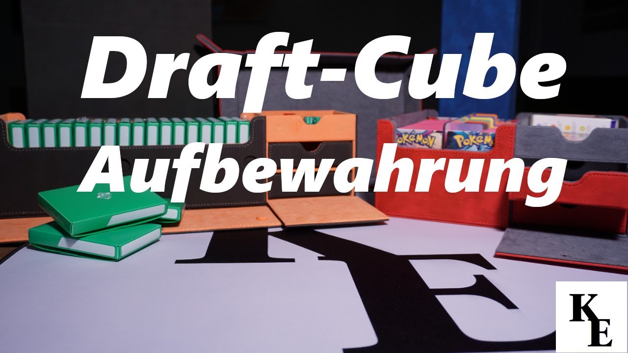 Draft-Cube Aufbewahrung mit Gamegenic 