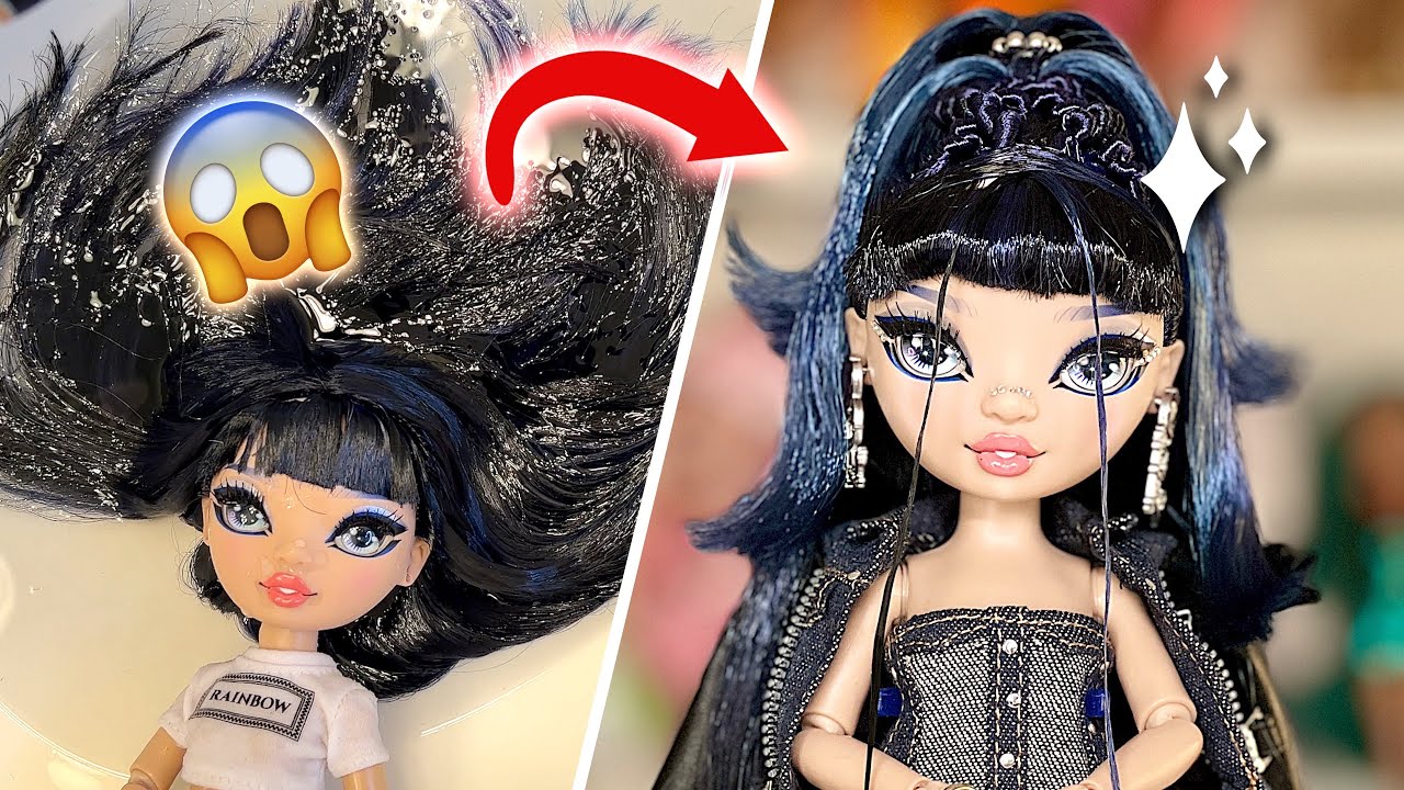 SHE NEEDED THIS! | Rainbow High Series 5 🧵Kim Nguyen💙 Unoxing+Hair Wash+Restyle! @Rainbow High