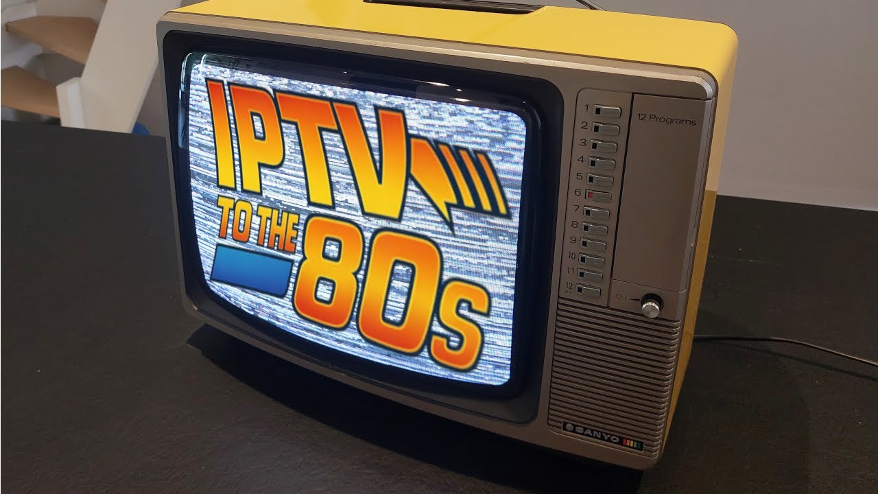 Bringing this analog vintage 80s TV back to life… with IPTV